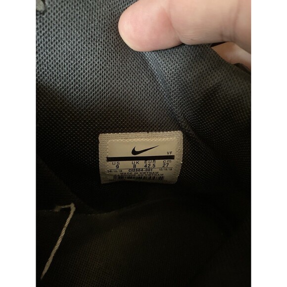 CI2304-001 Nike Air Force 1 High Black Floral Size 9 - Picture 8 of 11